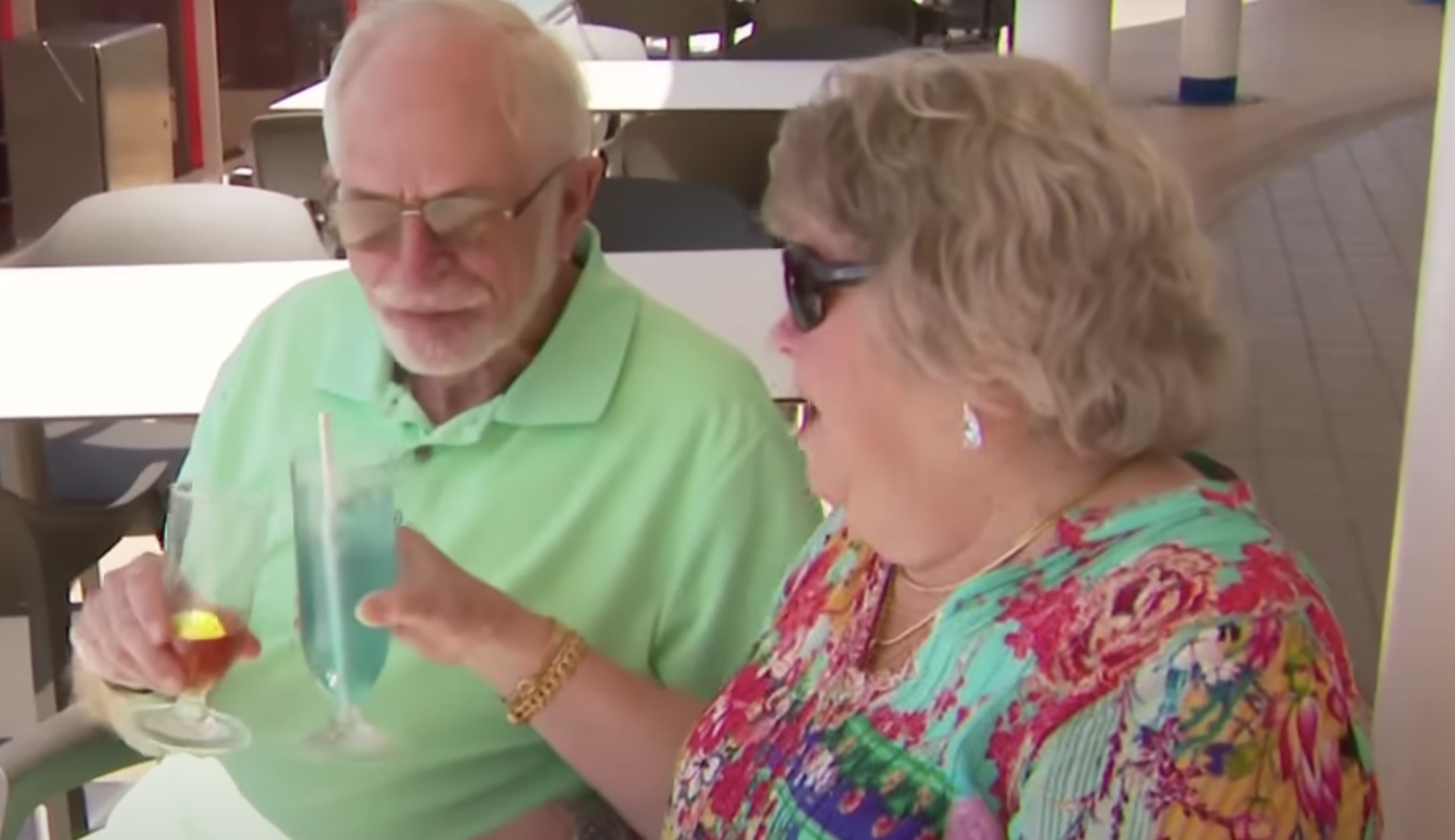 Marty en Jess wonen op een cruiseschip: "Dit is goedkoper dan een bejaardentehuis"