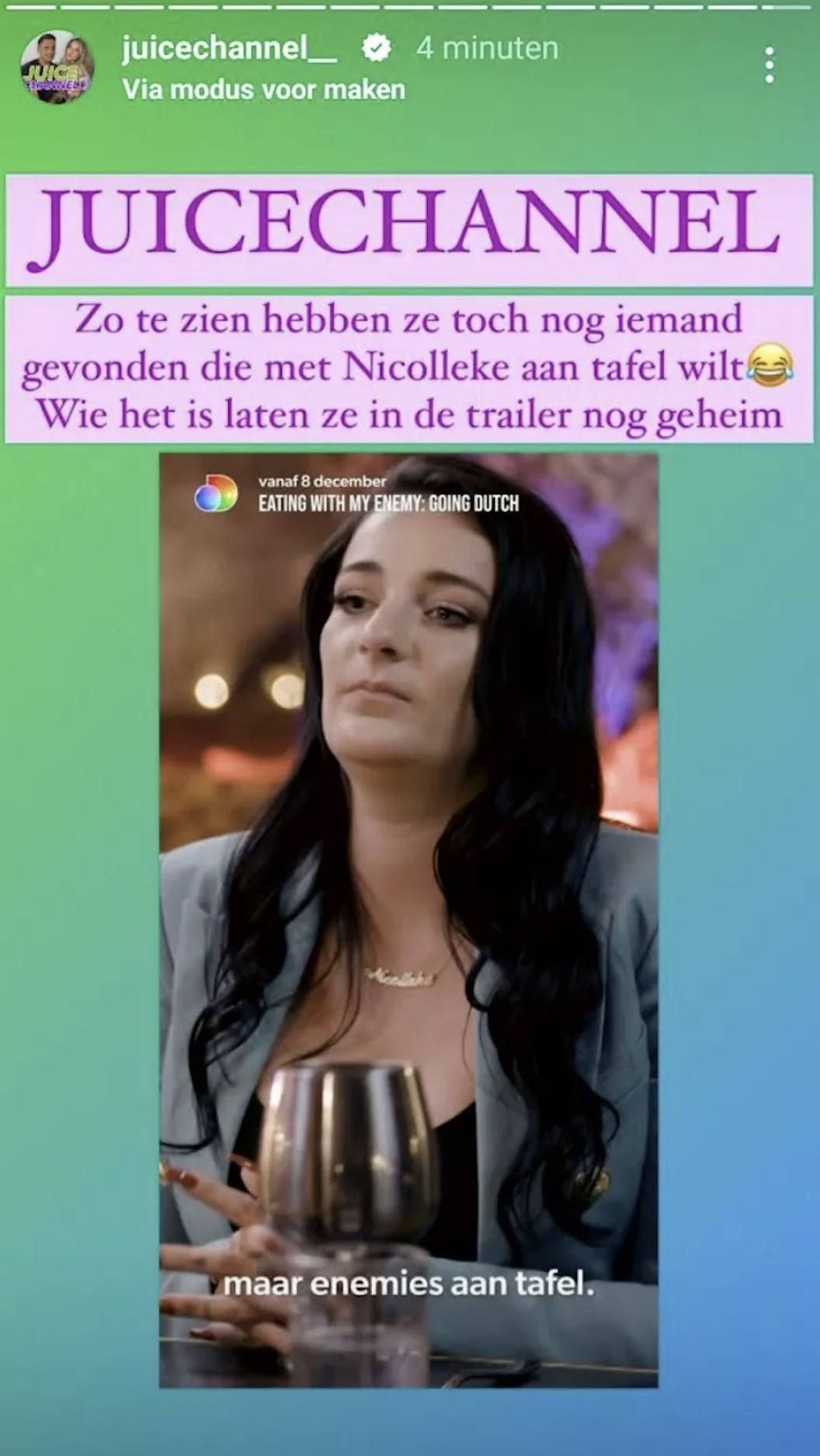 Nicol Kremers keert terug op tv met bizar programma: "Dit kan nooit goed gaan!"