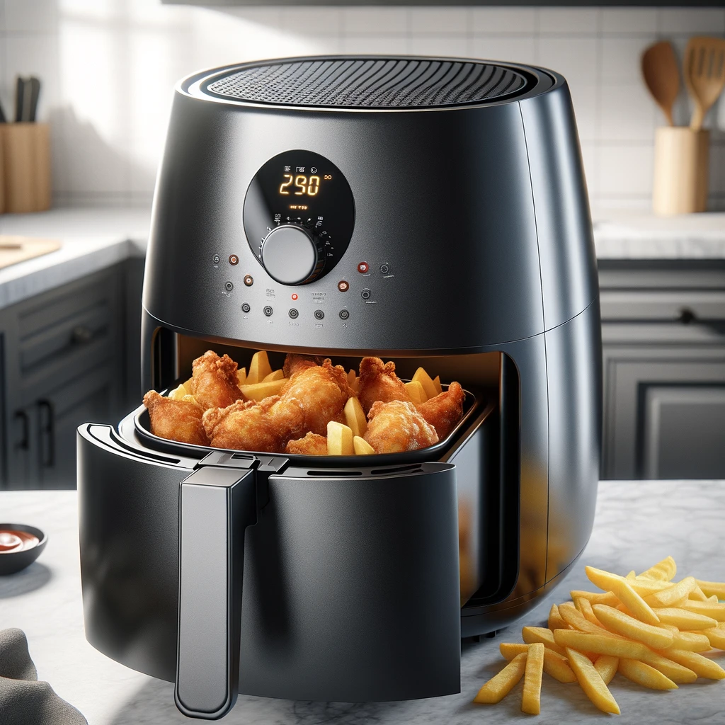 Dit deel van de airfryer vergeet iedereen schoon te maken