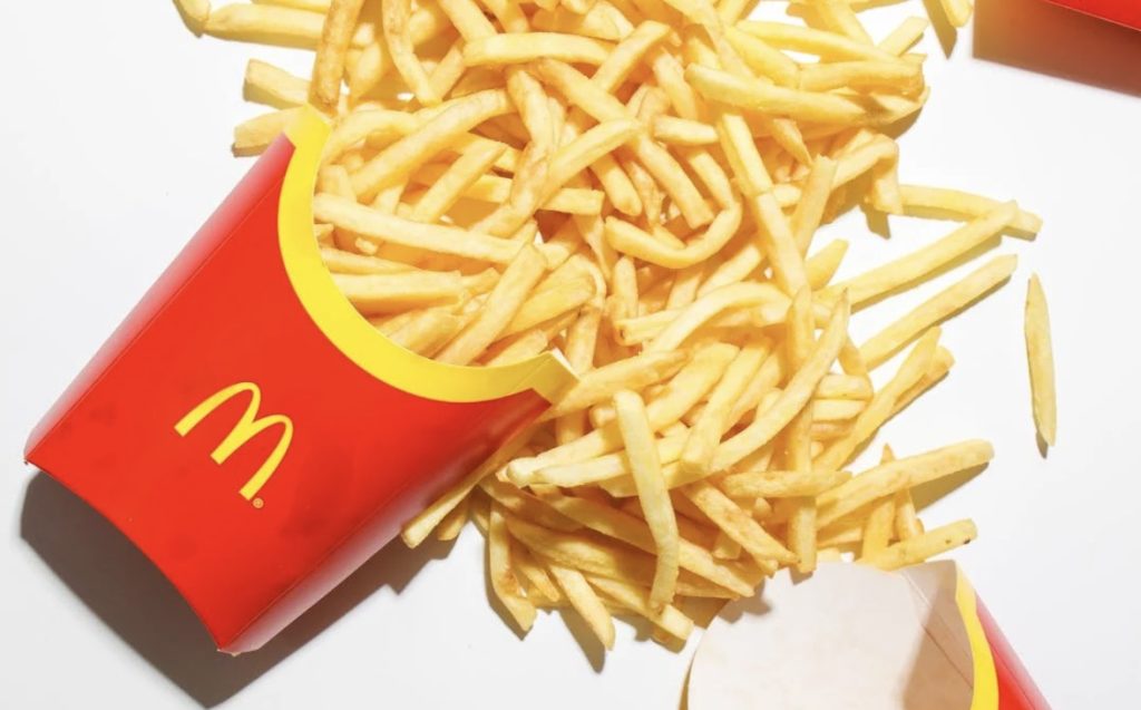 McDonald's onder vuur door verzwijgen ingrediënten Franse frietjes