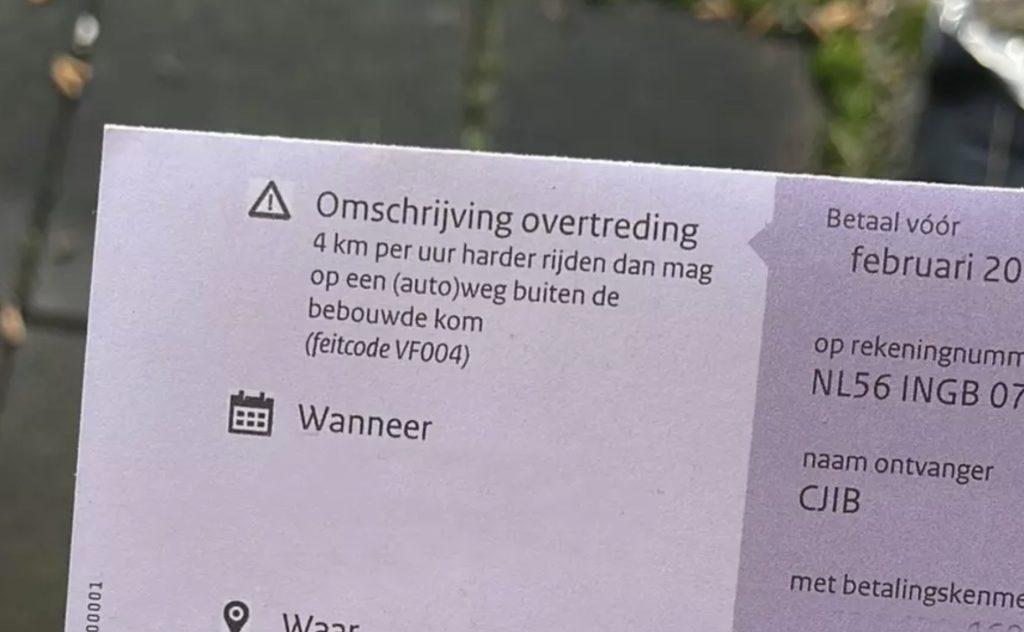 Verkeersboetes opnieuw duurder in 2025: Dit ga je betalen voor een overtreding