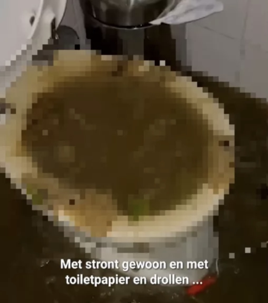 Wateroverlast zorgt voor bizarre toestand bij Leo: "Alle drollen uit de buurt komen uit ons toilet!"