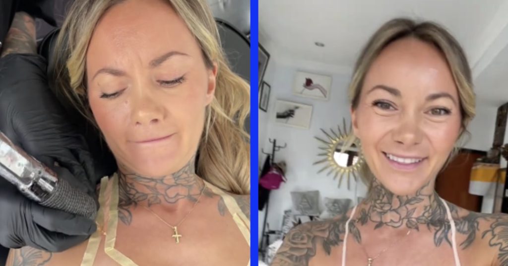 Bizar: Vrouw laat bikini tan lines tatoeëren – reacties zijn genadeloos!